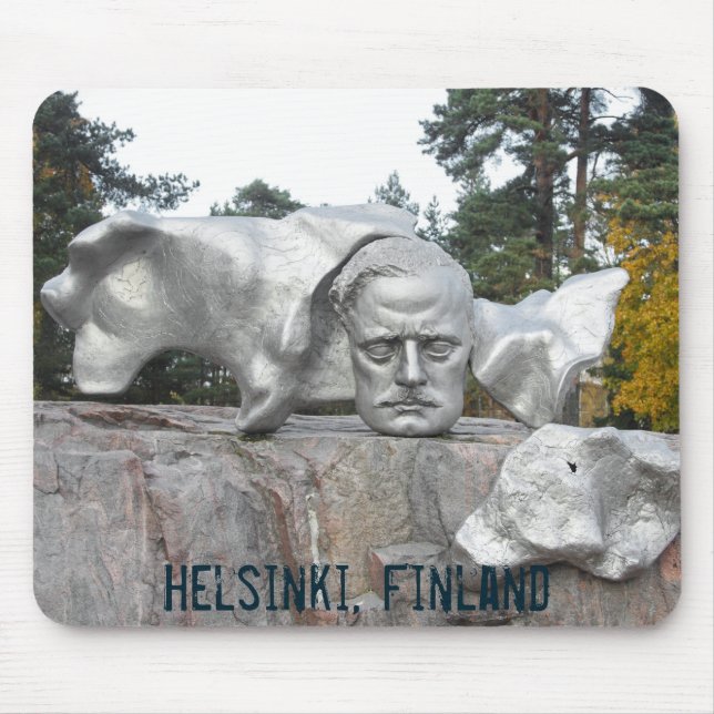 Sibelius monument, Helsinki, Finnland Mousepad (Vorne)