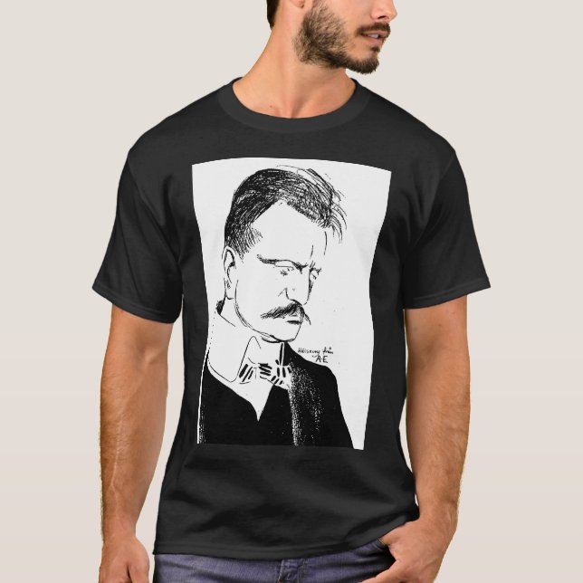 Sibelius: Skizze durch Albert Engström (1904) T-Shirt (Vorderseite)