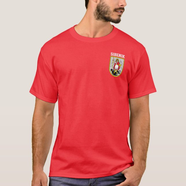 Šibenik Wappen - Kroatien T-Shirt (Vorderseite)
