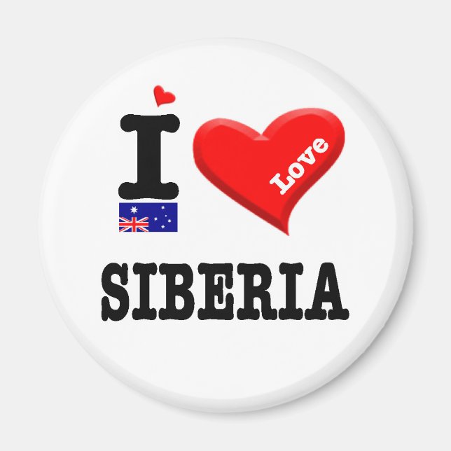 SIBERIA - I LIEBE MAGNET (Vorne)