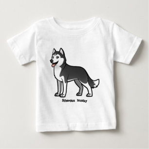 Siberian Husky Baby T-shirt