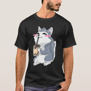 Siberian Husky Boba Bubble Tee Anime Kawaii Niedli