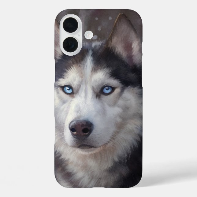 Siberian Husky Case-Mate iPhone Hülle (Rückseite)