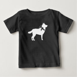 Siberian Husky Dog Baby Dusche Welpe Gray T-shirt