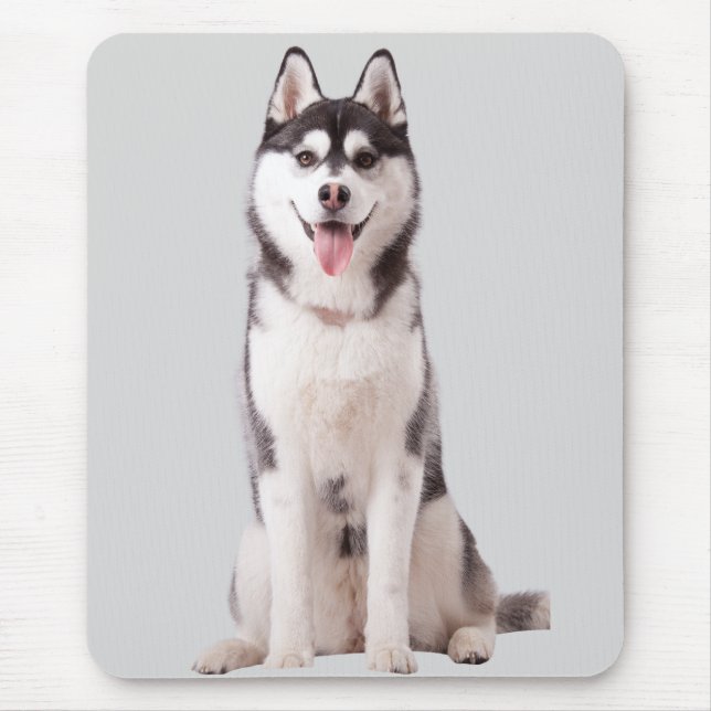 Siberian Husky Dog Mousepad (Vorne)