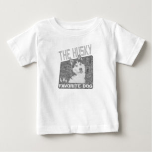 Siberian Husky Dog Pet Baby T-shirt