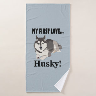 Siberian Husky Dog Pet Siberian Husky Badehandtuch