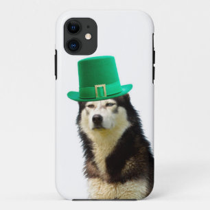 Siberian Husky Dog St. Patrick's Day Case-Mate iPhone Hülle