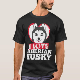 Siberian Husky Dog T-Shirt