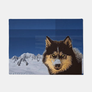 Siberian Husky Door Mat Fußmatte