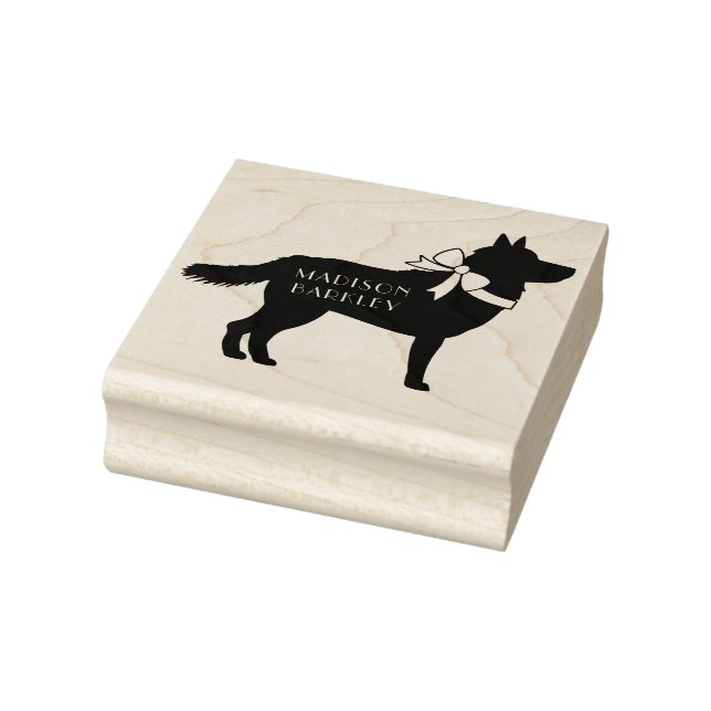Siberian Husky Doppy Puppy Gummistempel (Stempel)