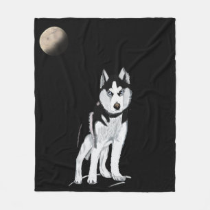 Siberian Husky Fleecedecke