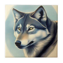 Siberian Husky Fliese