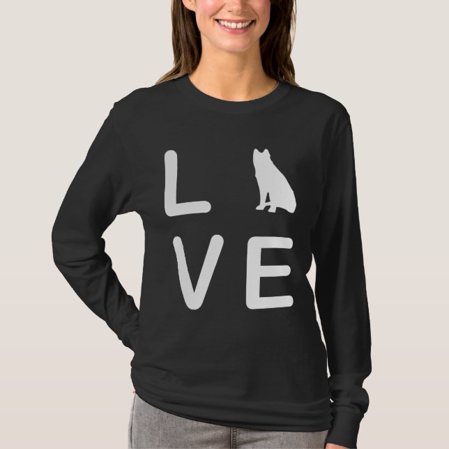 Siberian Husky-Geschenk T-Shirt (Vorderseite)