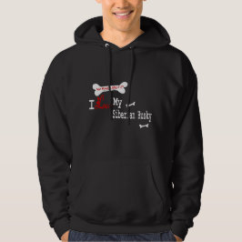 Siberian Husky Geschenke Hoodie
