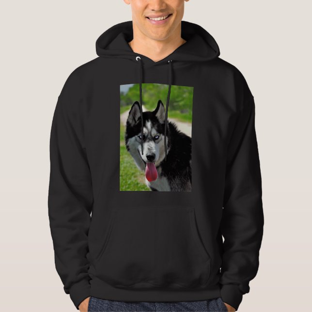 Siberian Husky Hoodie (Vorderseite)