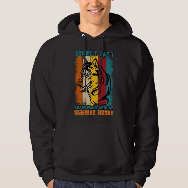 Siberian Husky Hoodie (Vorderseite)