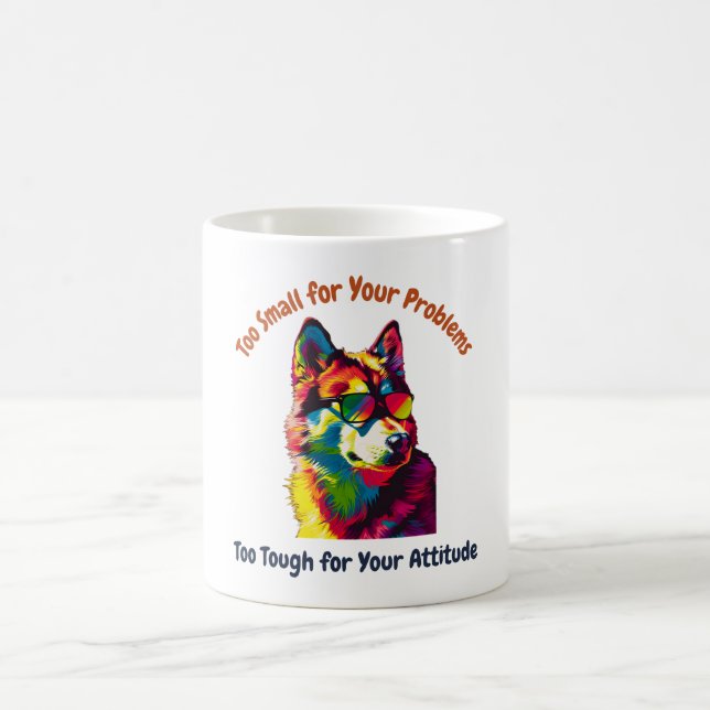 Siberian Husky Kaffeetasse (Mittel)