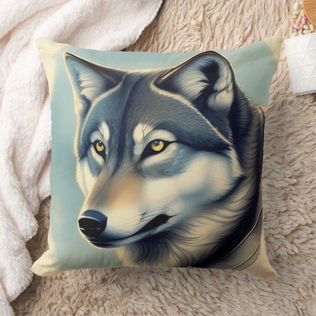 Siberian Husky Kissen (Decke)