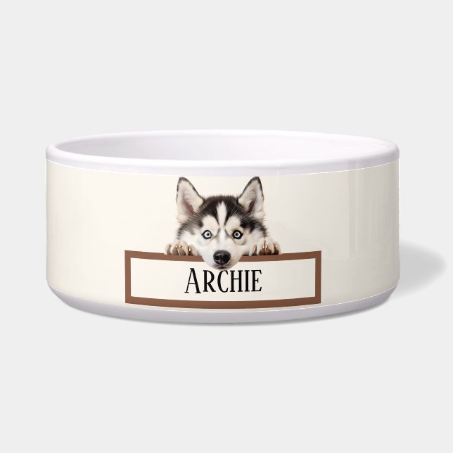 Siberian Husky Napf (Vorderseite)