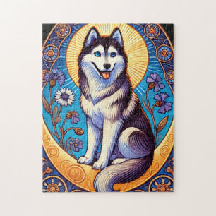 Siberian Husky Puzzle