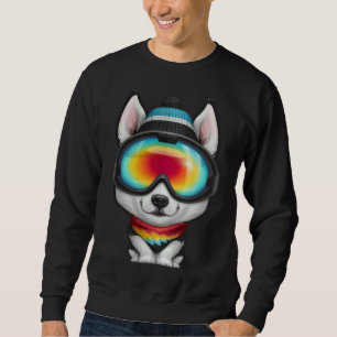 Siberian Husky Rider Sweatshirt