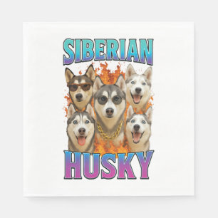 Siberian Husky Serviette