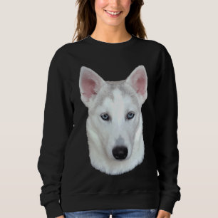 Siberian Husky Sky Sweatshirt