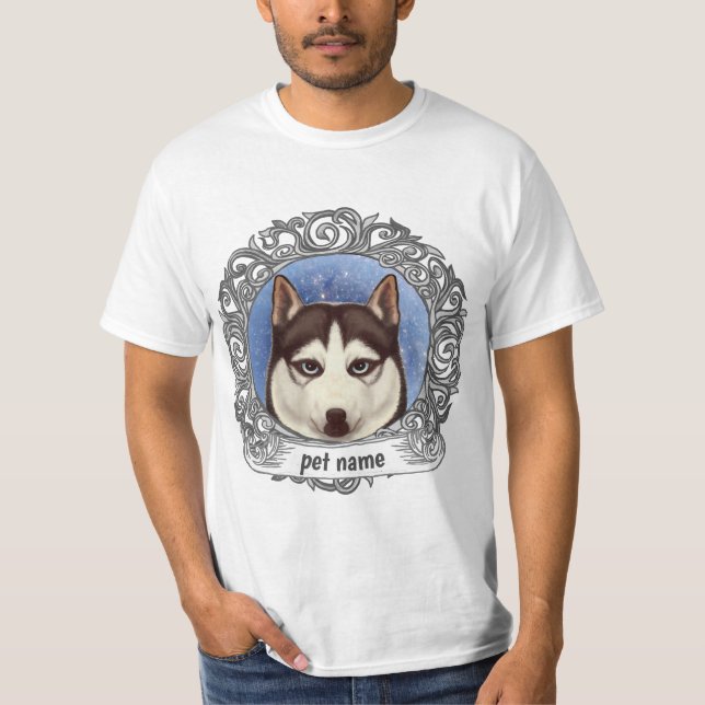 Siberian Husky T - Shirt (Vorderseite)