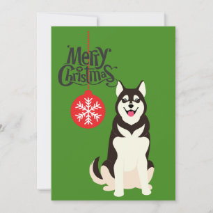 Siberian Husky Weihnachten