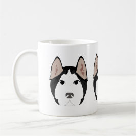 Siberian Husky zur Tasse