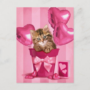 Siberian Kitten Postkarte