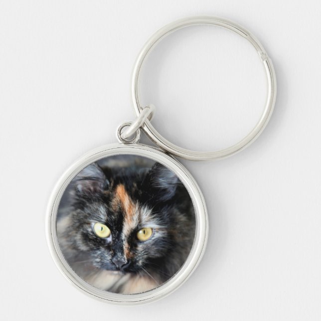 Siberische Katze Schlüsselanhänger (Vorne)