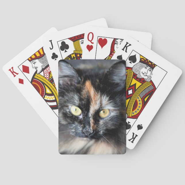 Siberische Katze Spielkarten (Rückseite)