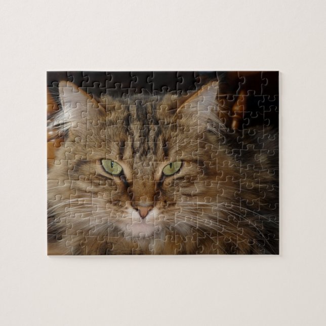Siberischer Cat Vanya Puzzle (Horizontal)