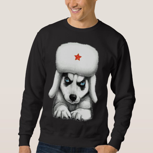 Siberischer Husky 7 Sweatshirt (Vorderseite)