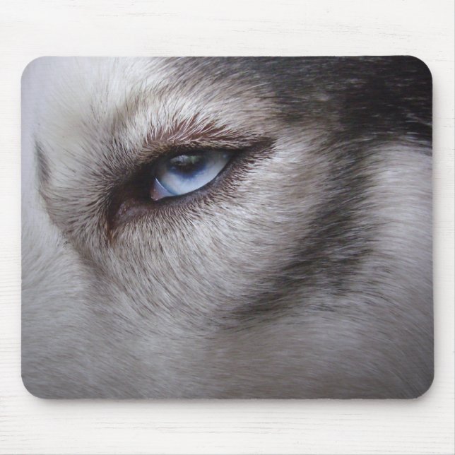 Siberischer Husky Mousepad gibt Malamute Schlitten (Vorne)