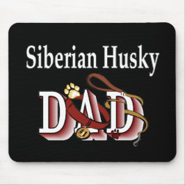 Siberischer Husky-Vater Mousepad