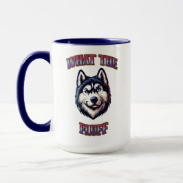 Siberischer Husky, was die Fluff-Tasse Tasse