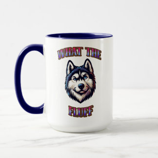 Siberischer Husky, was die Fluff-Tasse Tasse