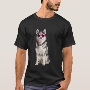 Sibirian Husky Kaugummi T-Shirt