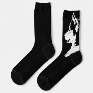 Sibirian Husky Socken Husky Welpe Socken Anpassen
