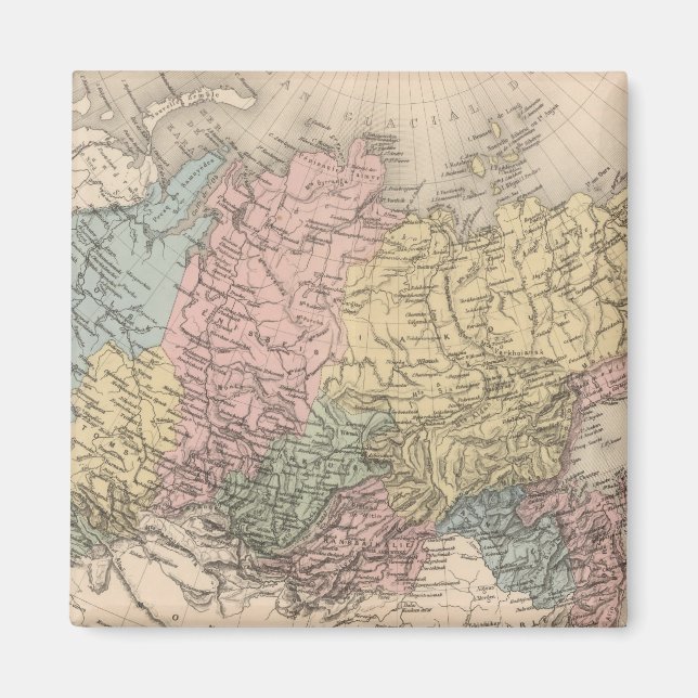 Sibirien Magnet (Vorne)