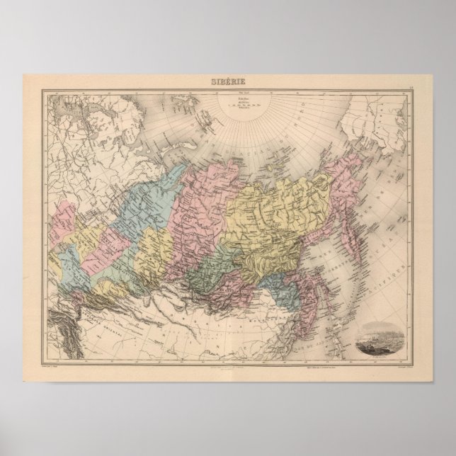 Sibirien Poster (Vorne)