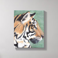 Sibirien Tiger Original Wasserfarbenwelt Sasso San