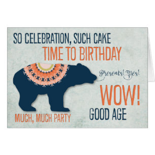 Sibirisch-Ähnliche verzierte Bärn-alles- Gute zum