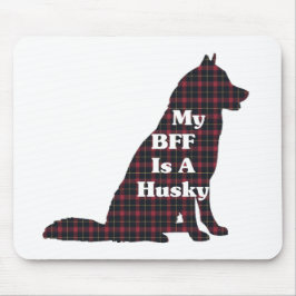 Sibirische HUSKY BESTE FREUNDIN Geschenke Mousepad