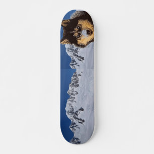 Sibirische Husky-Skateboard Skateboard