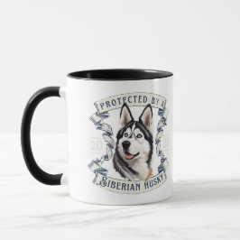 Sibirische Husky-Tasse Tasse