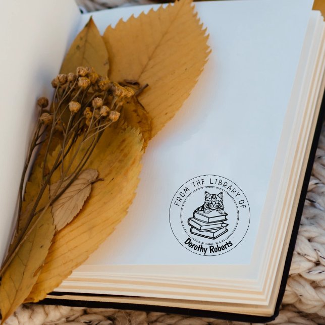 Sibirische Katze, Buch aus der Bibliothek von Gummistempel (Von Creator hochgeladen)